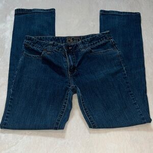 Kimes Ranch Women's Straight Leg Jeans - Dark Blue